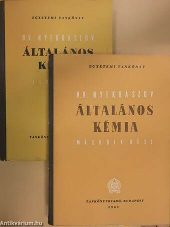 Általános kémia I-II.