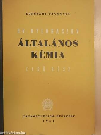 Általános kémia I-II.