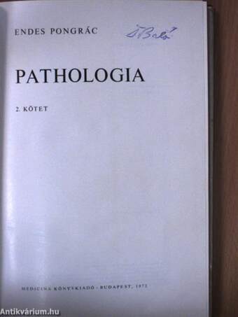 Pathologia II. (töredék)