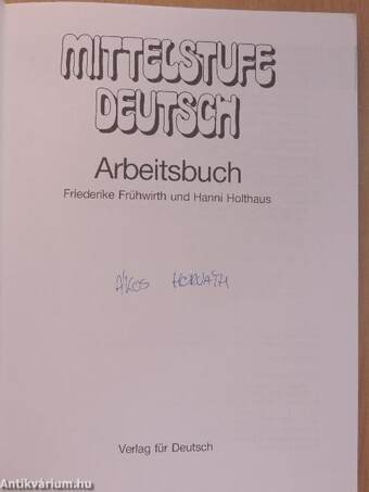 Mittelstufe Deutsch - Arbeitsbuch