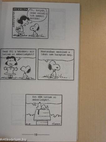 Snoopy világhírű filozófus lesz!