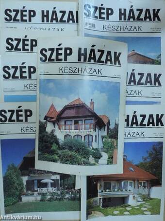 Szép Házak 1992-1994., 1997., 2005. (vegyes számok) (8 db)