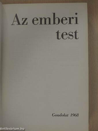 Az emberi test 2. (töredék)