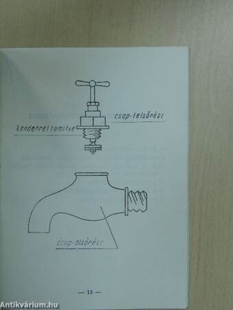 Vízvezetéki berendezések, szerelvények javítása