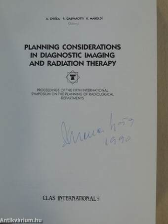 Planning Considerations in Diagnostic Imaging and Radiation Therapy