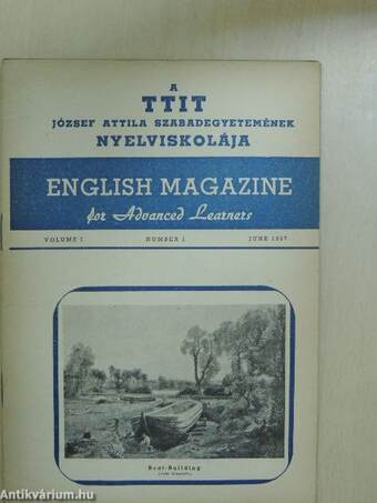 English Magazine for Advanced Learners 1957/1.