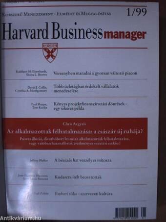 Harvard Business Manager 1999-2000/1-4.