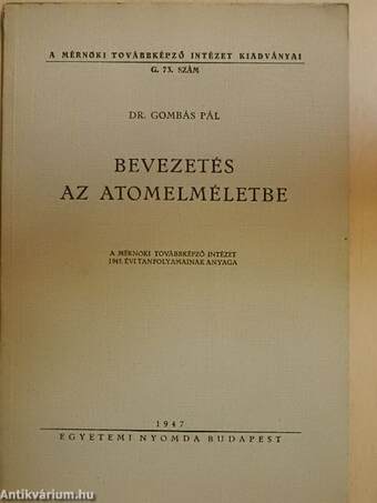 Bevezetés az atomelméletbe