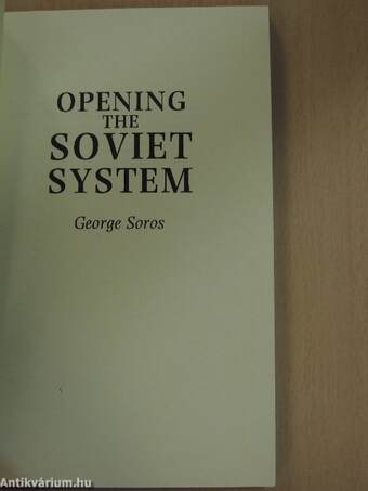 Opening the Soviet System