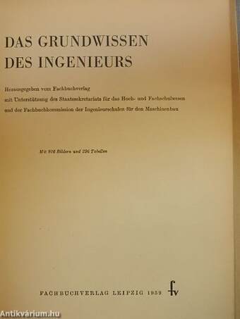 Das Grundwissen des Ingenieurs