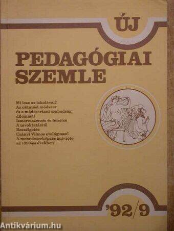 Új Pedagógiai Szemle 1992. szeptember