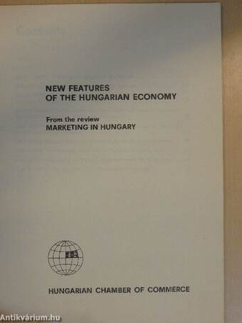 New Features of the Hungarian Economy