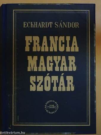 Francia-magyar szótár