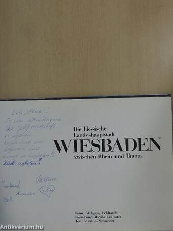 Die Hessische Landeshauptstadt Wiesbaden zwischen Rhein und Taunus