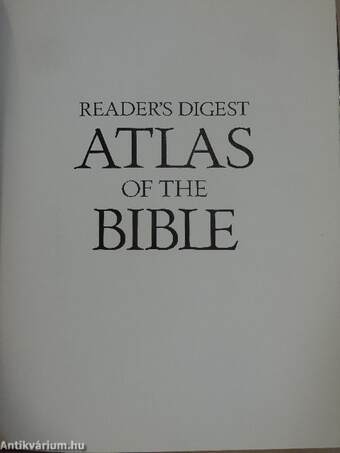 Atlas of the Bible