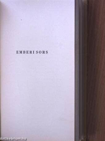 Emberi sors