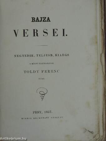 Bajza versei