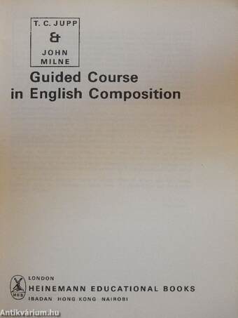 Guided Course in English Composition