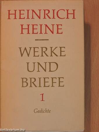 Heinrich Heine Werke und Briefe I-X.