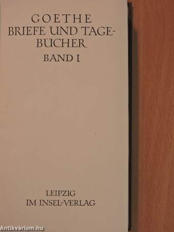 Briefe und Tagebücher I-II.