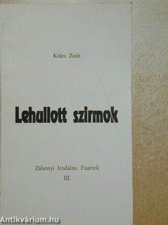 Lehullott szirmok