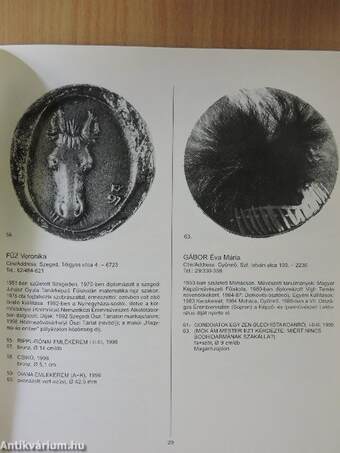 XII. Országos Érembiennále, Sopron, 1999.