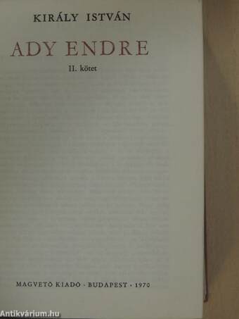 Ady Endre II.