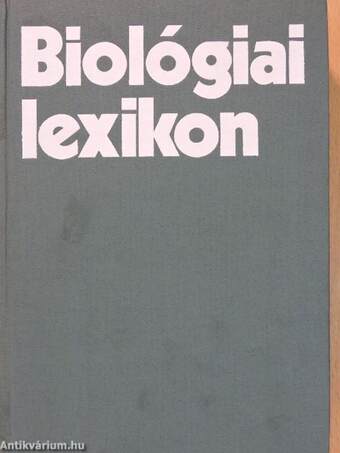 Biológiai lexikon 4. (töredék)