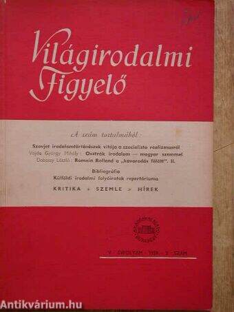 Világirodalmi Figyelő 1959/2.