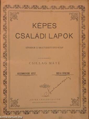 Képes Családi Lapok 1902. (nem teljes évfolyam)