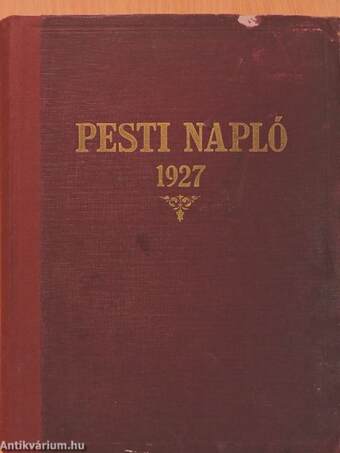 Pesti Napló Képes Műmelléklet 1926-1927. (nem teljes évfolyamok)