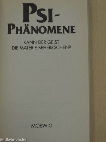 Psi-Phänomene