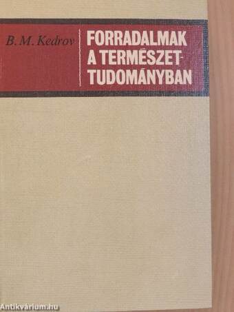 Forradalmak a természettudományban