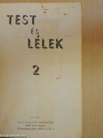 Test és lélek 2. (töredék)