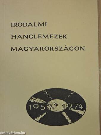 Irodalmi hanglemezek Magyarországon