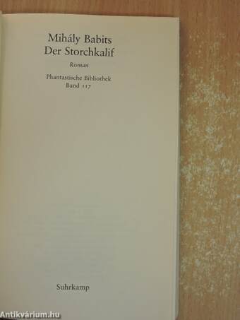 Der Storchkalif