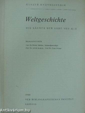 Weltgeschichte