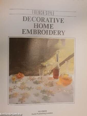 Decorative Home Embroidery