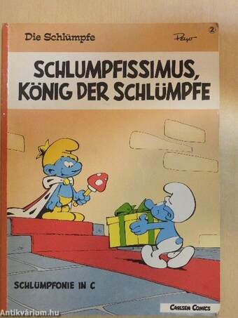 Schlumpfissimus, könig der schlümpfe