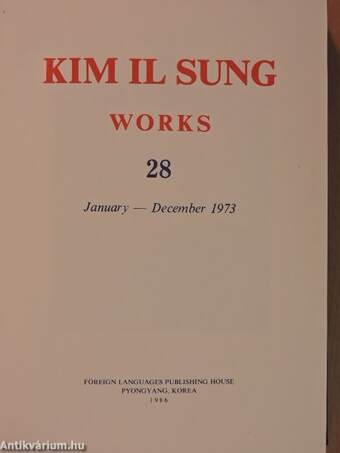 Kim Il Sung Works 28