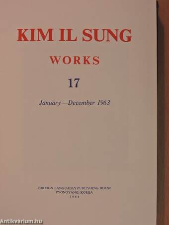 Kim Il Sung Works 17
