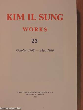 Kim Il Sung Works 23