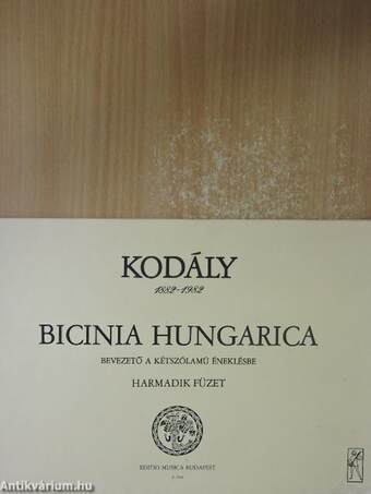 Bicinia Hungarica III.