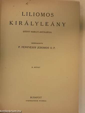 Liliomos királyleány II.