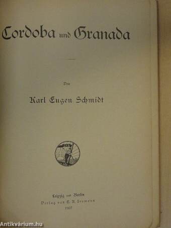 Cordoba und Granada (gótbetűs)