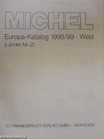 Michel Europa-Katalog West 1998/99 (M-Z)