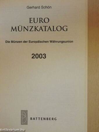 Euro Münzkatalog 2003