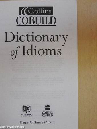 Dictionary of Idioms