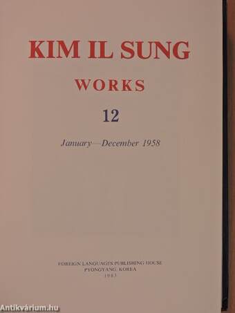 Kim Il Sung Works 12