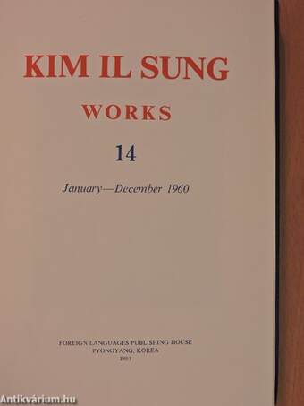 Kim Il Sung Works 14